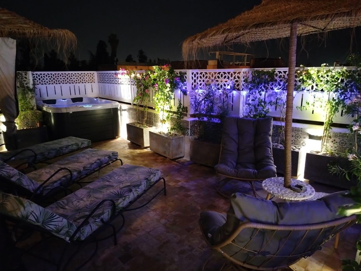 Riad & Spa Sous Le Soleil Chez Jerome Et Pamela Ch Zen Марракеш Екстер'єр фото