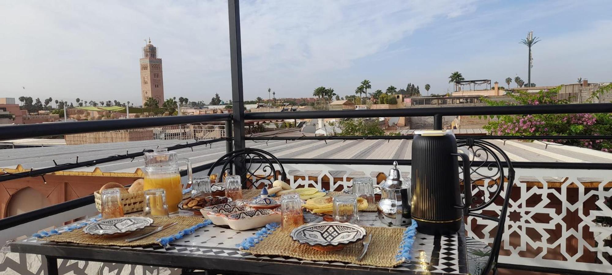 Riad & Spa Sous Le Soleil Chez Jerome Et Pamela Ch Zen Марракеш Екстер'єр фото